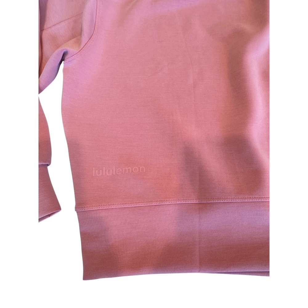 lululemon perfectly oversized cropped sweatshirt softstreme in spiced chai 8 - Picture 5 of 8